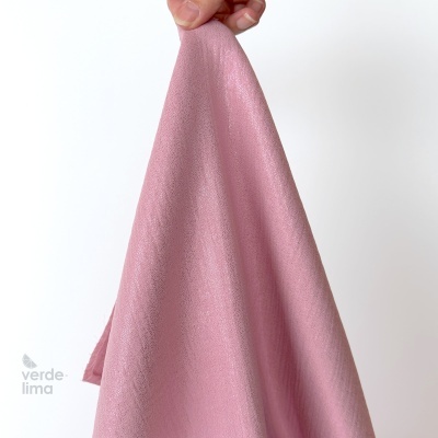 Musselina com brilho