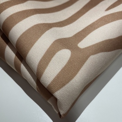 Retalho 108x150cm - Nylon Impermeável - Zebra tons bege