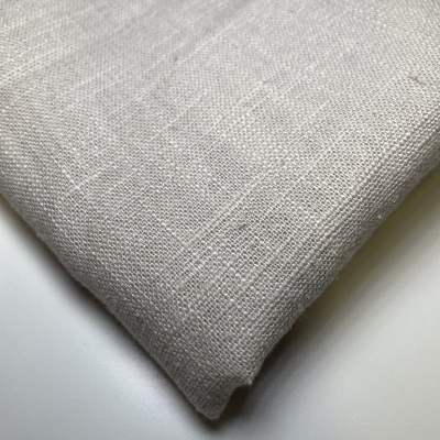 Retalho 47x140cm - Linho liso - Bege