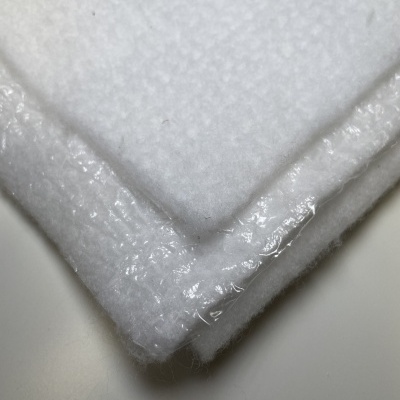 Retalho 48x140cm - Beitão/Manta acrílica com cola (cola brilhante)