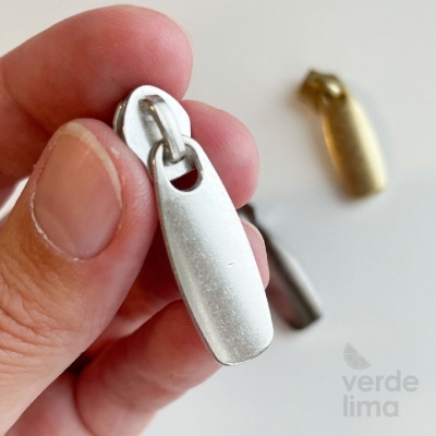 Cursores de fecho zipper malha 5 premium redondos