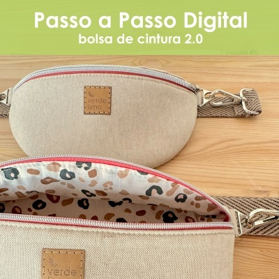 Passo a Passo digital - Bolsa de cintura 2.0