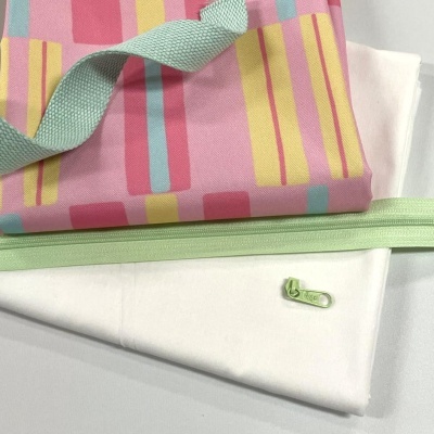 Kit de materiais - puff de praia (não inclui enchimento)