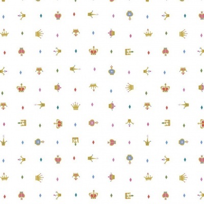 Little Brier Rose - Crowns White Sparkle