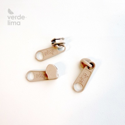 Cursores de fecho zipper malha 5
