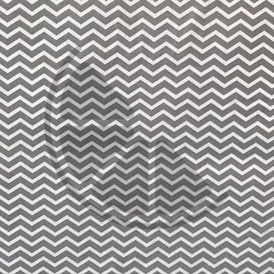 Tecido Plastificado - Chevron Cinzento
