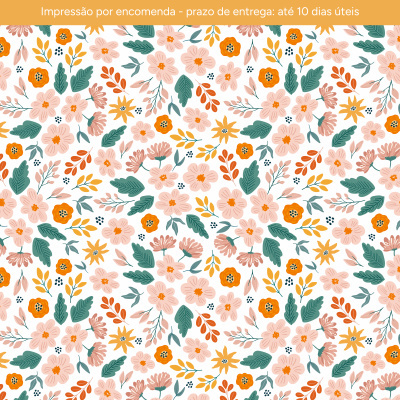 IMPRESSÃO POR ENCOMENDA - Bright Florals