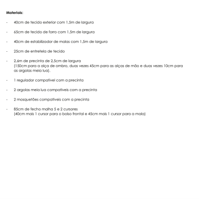 Passo a Passo digital - Mala de Portátil