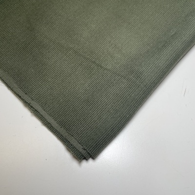 Retalho 22x145cm -BOMBAZINE RISCA FINA - VERDE MUSGO