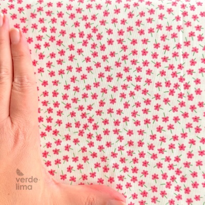 Tecido de Algodão - Whimsy daisy toss