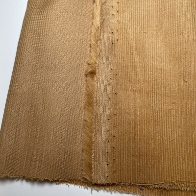 Retalho 32x145cm - Bombazine risca fina - Mel