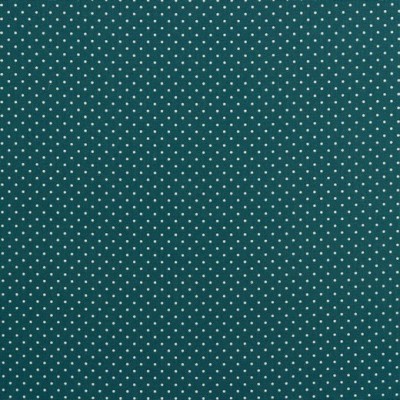 Tecido Plastificado - Pintas Azul Petróleo