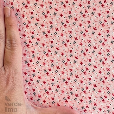 Tecido de Algodão - Stitch - Wildflowers