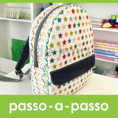 Passo a Passo digital - Mochila plastificada