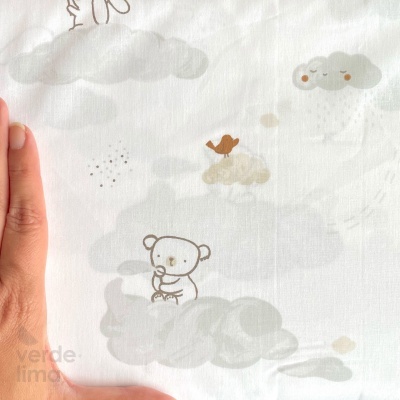 Pack de retalhos - Animais nas nuvens