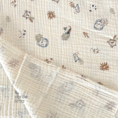 Musselina - Animais da Selva