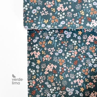 Bombazine estampada - Floral