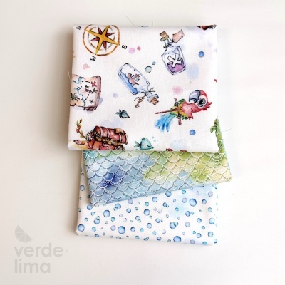 Pack de Retalhos - Enchanted Seas Pirates