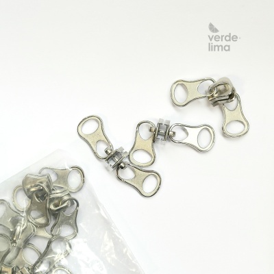 Cursores de fecho zipper malha 5 injectada - Duplo