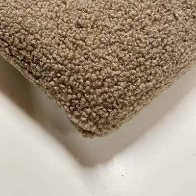 Retalho 38x150cm - PELÚCIA URSINHO (TEDDY) - TAUPE