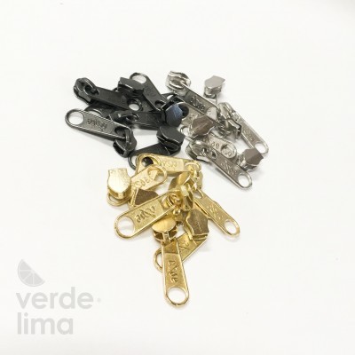 Cursores malha 5 metalizados - Saco 40 unidades