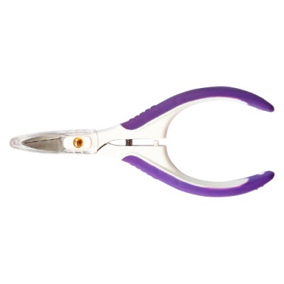 Tesoura de bordados curva