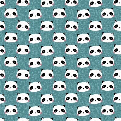 Tecido de Algodão - Welcome to the Jungle - Panda