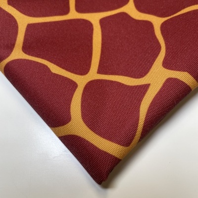 Retalho 50x150cm - NYLON IMPERMEÁVEL - MALHADO TONS TERRA