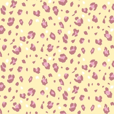 Nylon Impermeável - Padrão Leopardo fundo amarelo