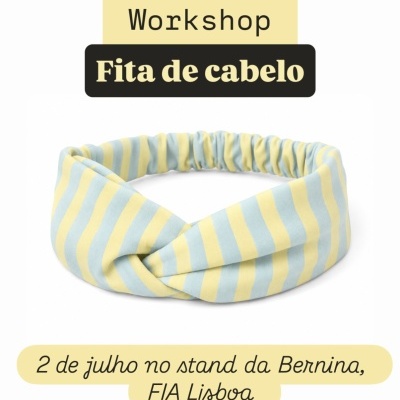 WORKSHOP FITA DE CABELO - FIA LISBOA - 2 de Julho de 2026 - 21h