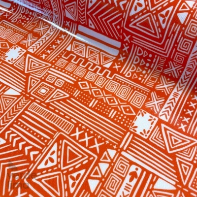 Tecido Plastificado - Midnight Garden - ethnic