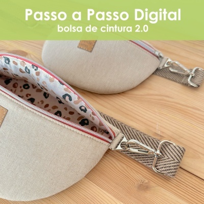 Passo a Passo digital - Bolsa de cintura 2.0