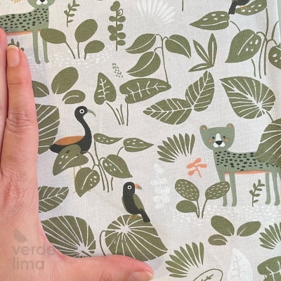 Tecido de algodão - Jungle Friends - Main