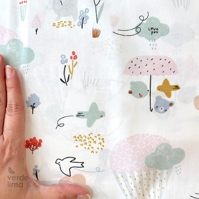 Tecido de Algodão - Rainy friends - main