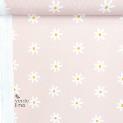Nylon Impermeável - Margaridas