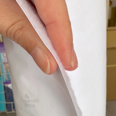 Tela plastificada com manta