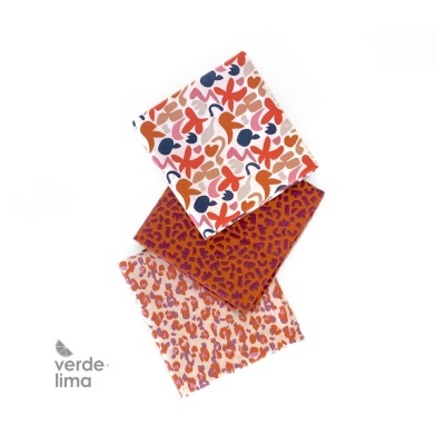 Pack de Retalhos - Tons Vibrantes