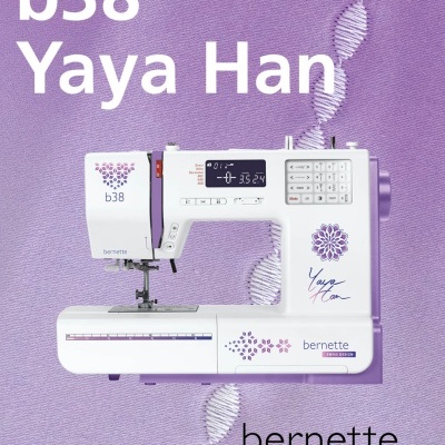 Máquina de costura BERNETTE B38 Yaya Han Edition