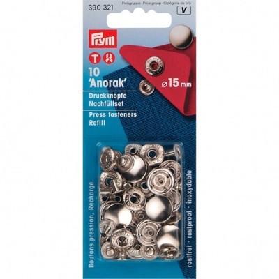 Recarga de molas de metal 15mm - “Anorak”