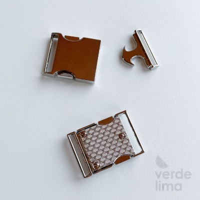 Fecho metálico 25mm