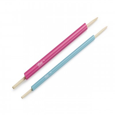 Vira tubos e bonecas rosa e azul