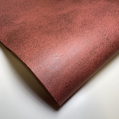 Retalho 27x140cm - Couro sintético dupla face - Terracota