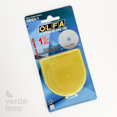 Lâminas para cortador rotativo Olfa 60mm