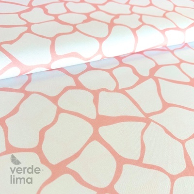 Minimate Impermeável - Padrão Girafa fundo rosa