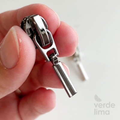 Cursores de fecho zipper malha 5 premium rectangulares