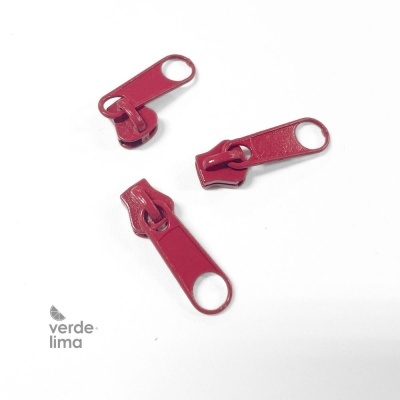 Cursores de fecho zipper malha 5 injectada