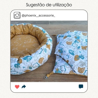 Tecido de algodão - Safari outline - Main