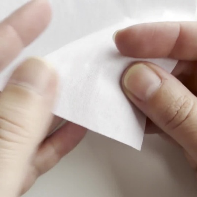 Entretela de tecido rígida