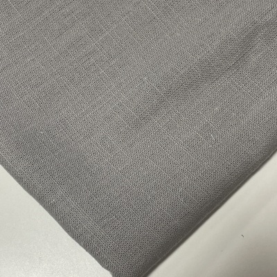 Retalho 52x135cm - Linho Liso - Cinzento