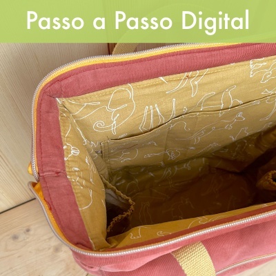 Passo a Passo digital - Mochila de maternidade